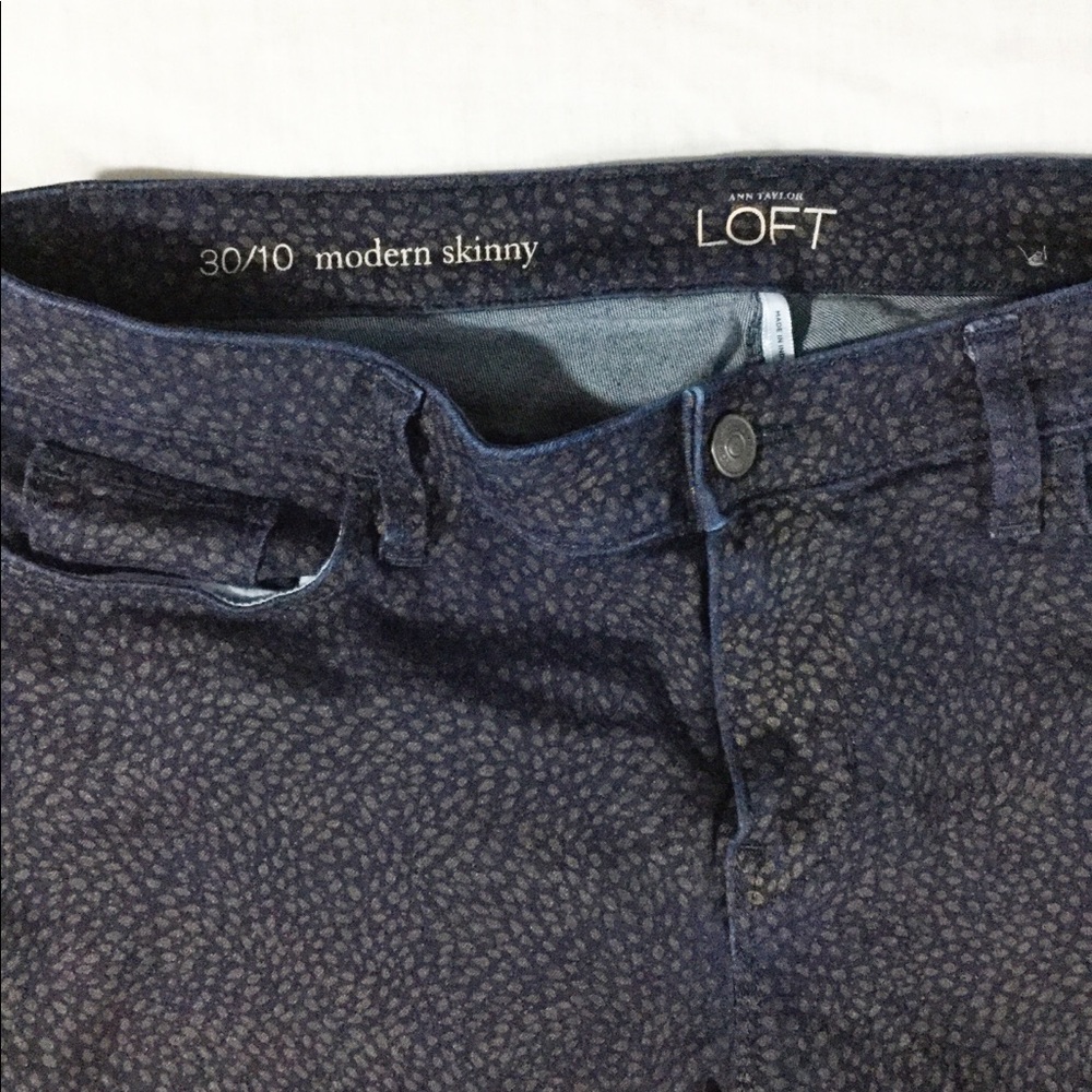 Leopard Animal Print Jeans 30/10